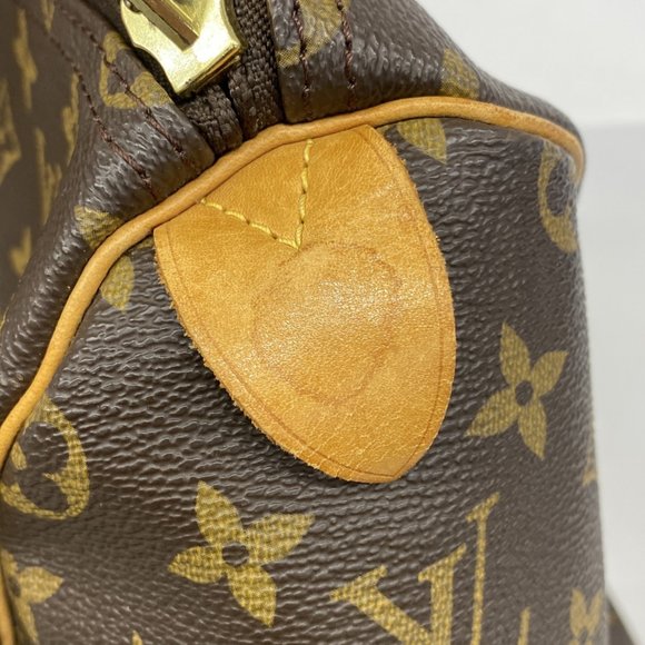 LOUIS VUITTON Authentic Brown Monogram Keepall 50 Boston Bag - Picture 7 of 12